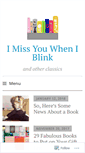 Mobile Screenshot of imissyouwheniblink.com